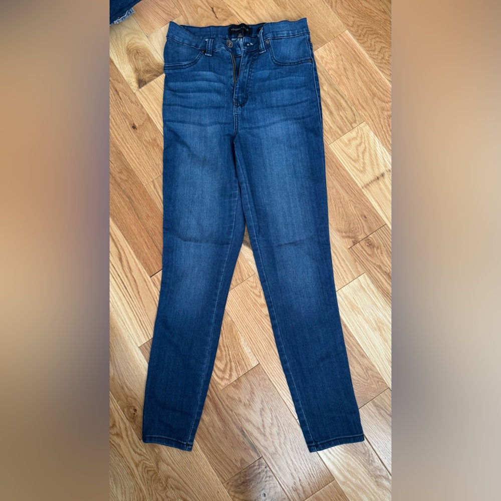 Kendall & Kylie Dark Blue Skinny Jeans